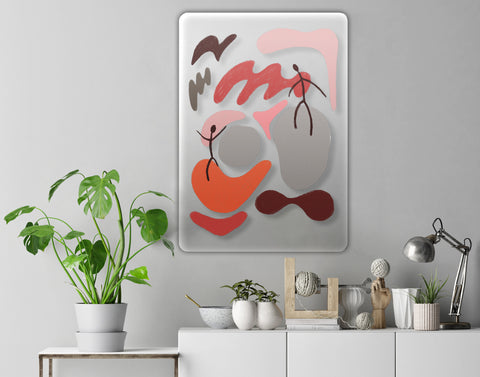 Abstract Dancing Acrylic Poster