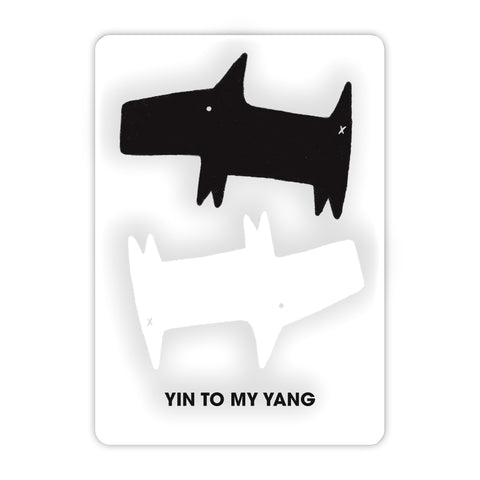 Yin Yang Acrylic Poster