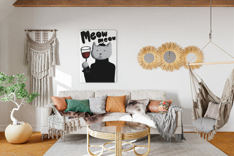 Cat Acrylic Poster