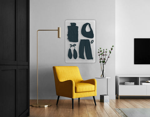 Clothing Acrylic Poster
