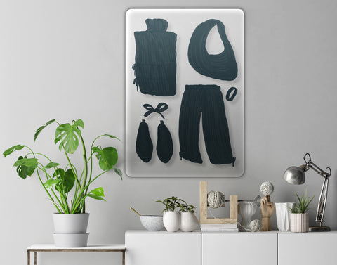 Clothing Acrylic Poster
