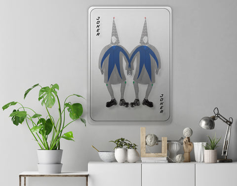 Clowns Acrylic Poster