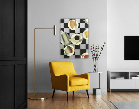 Coffee Table Acrylic Poster