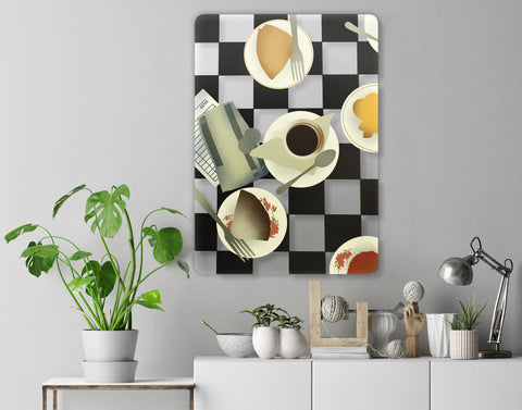 Coffee Table Acrylic Poster