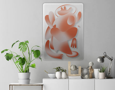 Cowboy Acrylic Poster