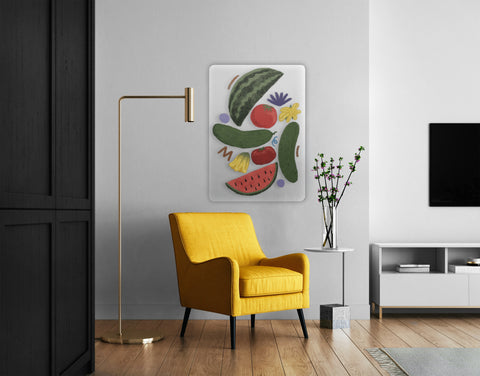Cucumbers Acrylic Poster