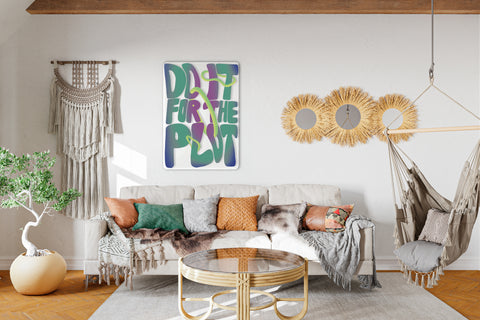 Do It For The Plot Acrylic Poster