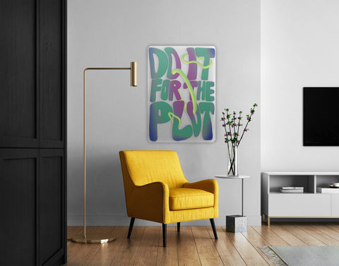 Do It For The Plot Acrylic Poster