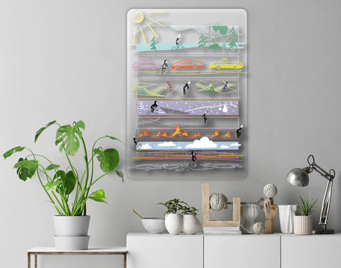 Bike Acrylic Poster