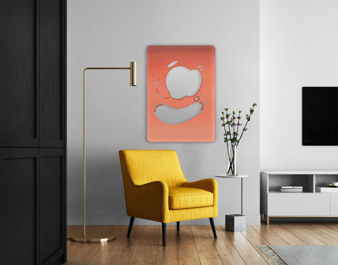 Abstract Gradient Acrylic Poster