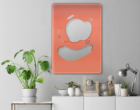 Abstract Gradient Acrylic Poster