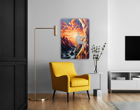 Mountains Acrylic Poster