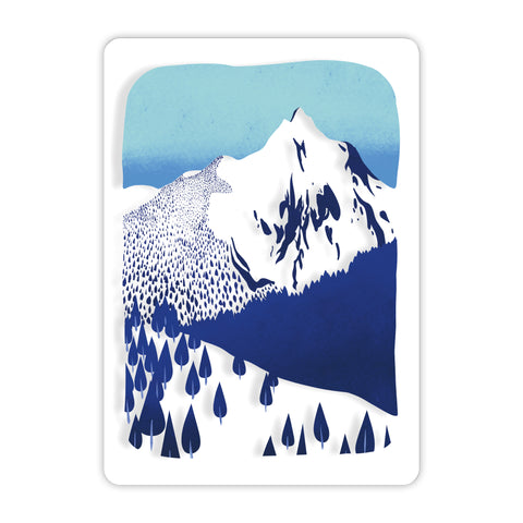 Mountain Acrylic Poster