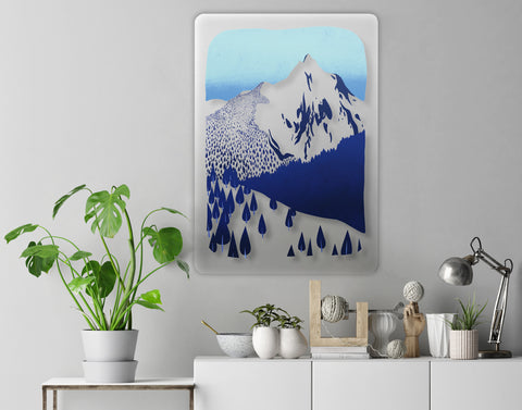 Mountain Acrylic Poster