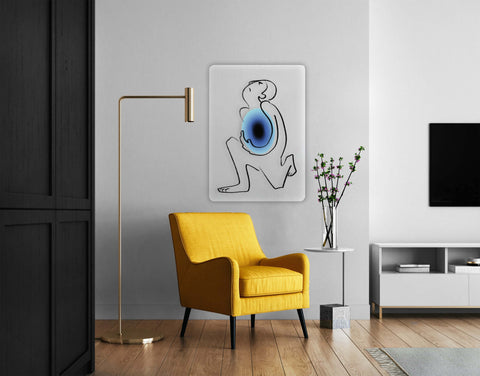 Breath Loop Acrylic Poster