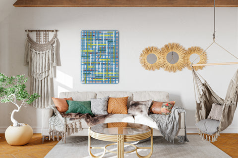 Weave Pattern Acrylic Poster