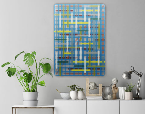 Weave Pattern Acrylic Poster