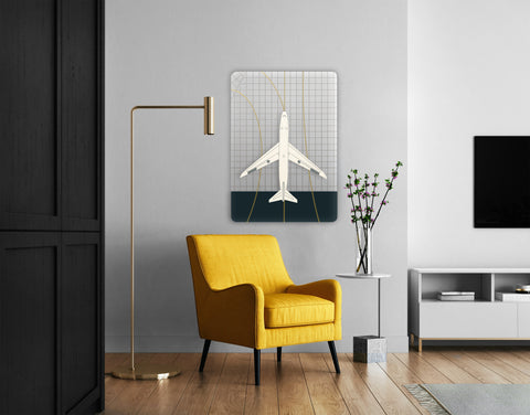Plane Acrylic Poster