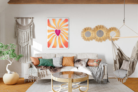 Heart Acrylic Poster