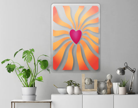 Heart Acrylic Poster