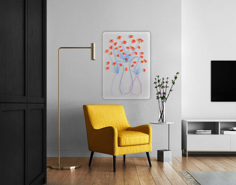 Bouquet of Flowers Acrylic Poster