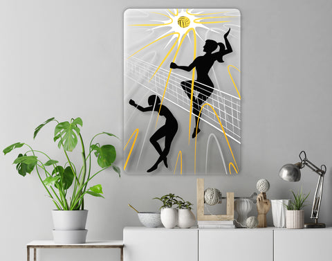 Volleyball Acrylic Poster