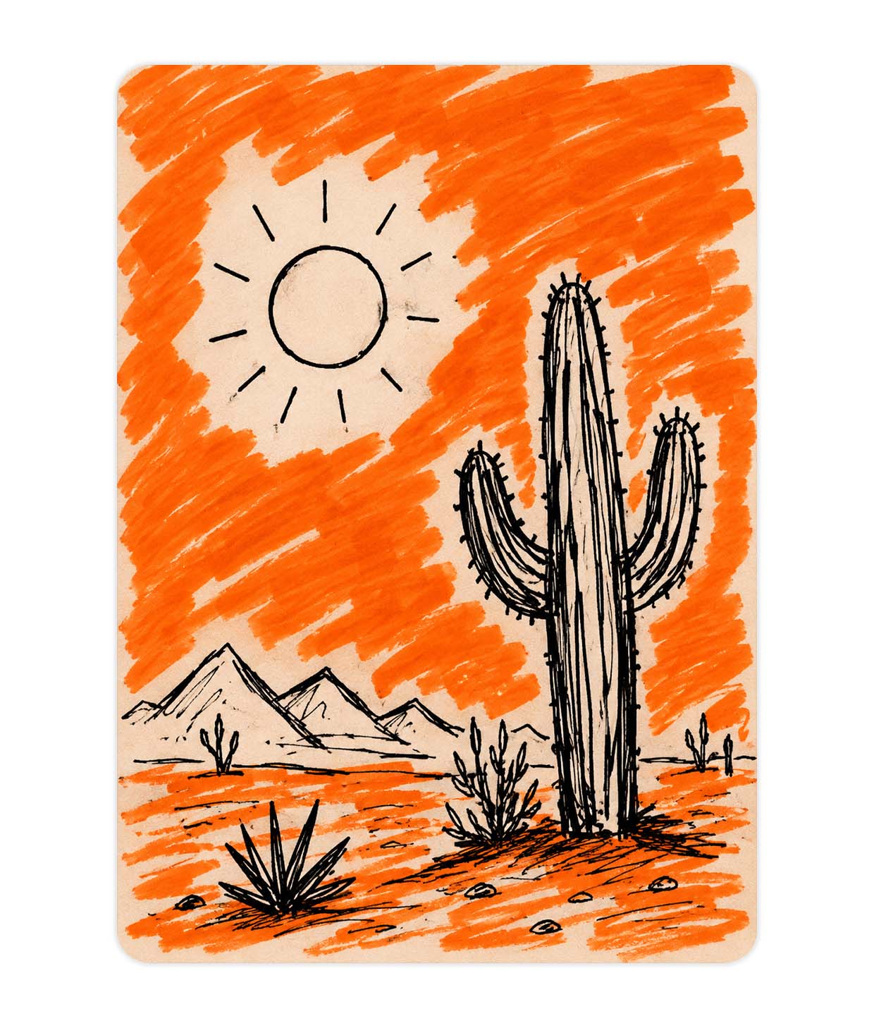 Under the Sun Acrylic Poster – The Artist Cave
