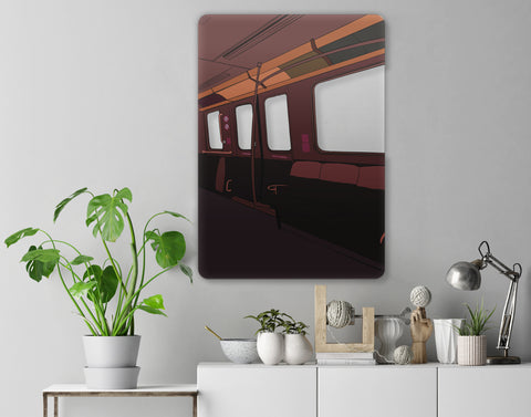 Train Acrylic Poster