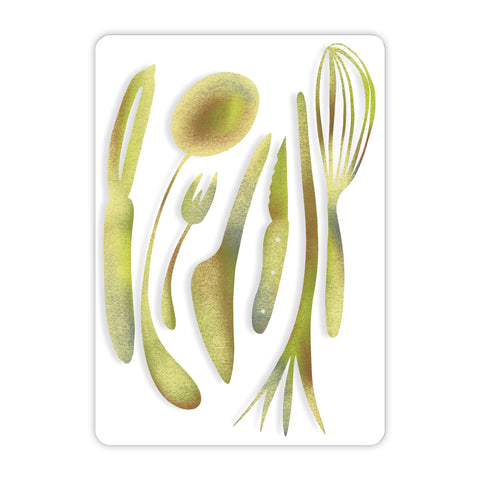 Cutlery Acrylic Poster