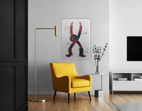 Fire Acrylic Poster