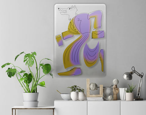 Wolf Acrylic Poster