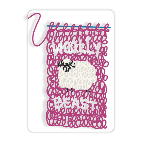 Wooly Beast Acrylic Poster