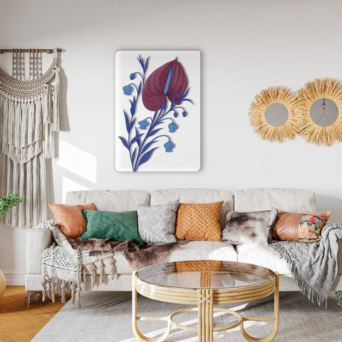 Anthurium Acrylic Poster