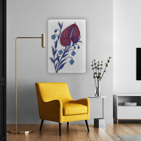 Anthurium Acrylic Poster