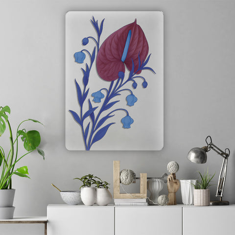 Anthurium Acrylic Poster