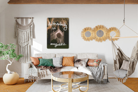 Authenticity Acrylic Poster