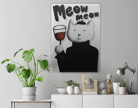 Cat Acrylic Poster