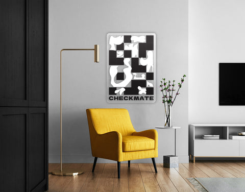 Checkmate Acrylic Poster