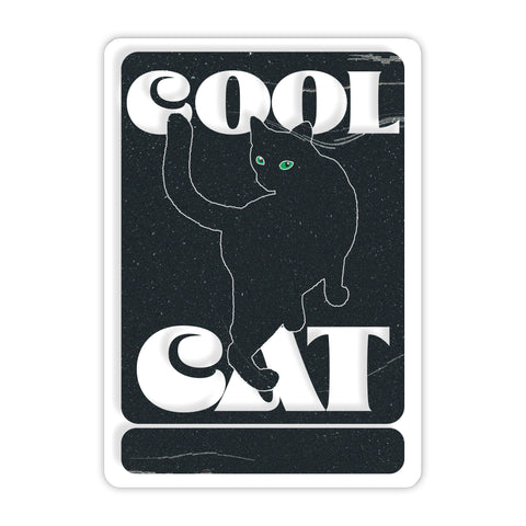 Cool Cat Acrylic Poster