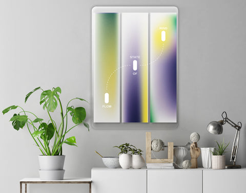 Flow Acrylic Poster