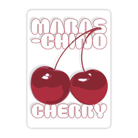 Maraschino Cherry Acrylic Poster