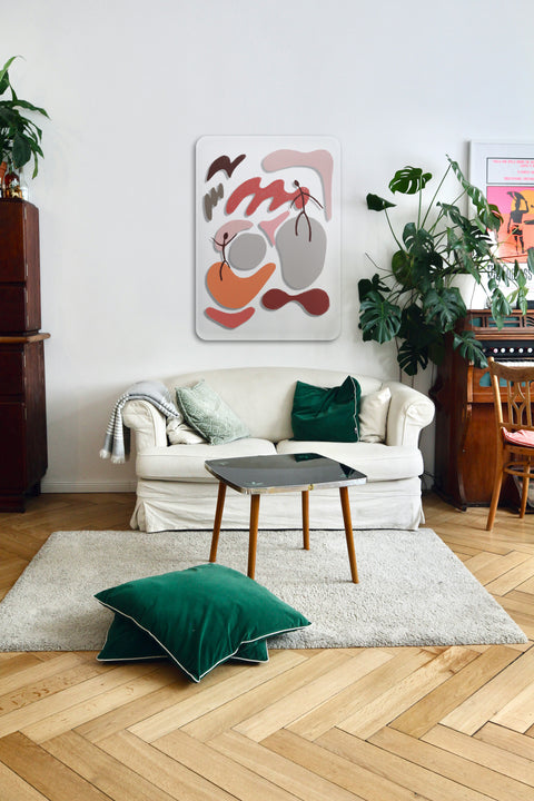 Abstract Dancing Acrylic Poster