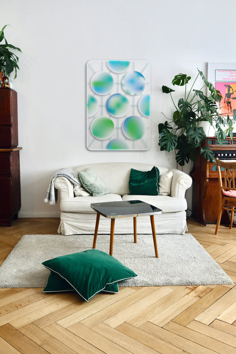 Bubbles Acrylic Poster
