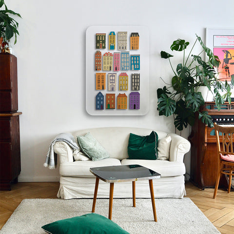 Houses Acrylic Poster