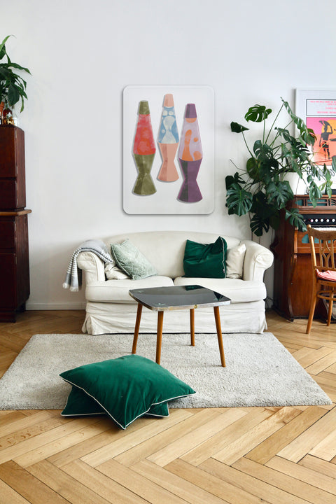 Lava Lamps Acrylic Poster