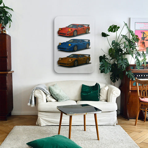 Sportscars Acrylic Poster