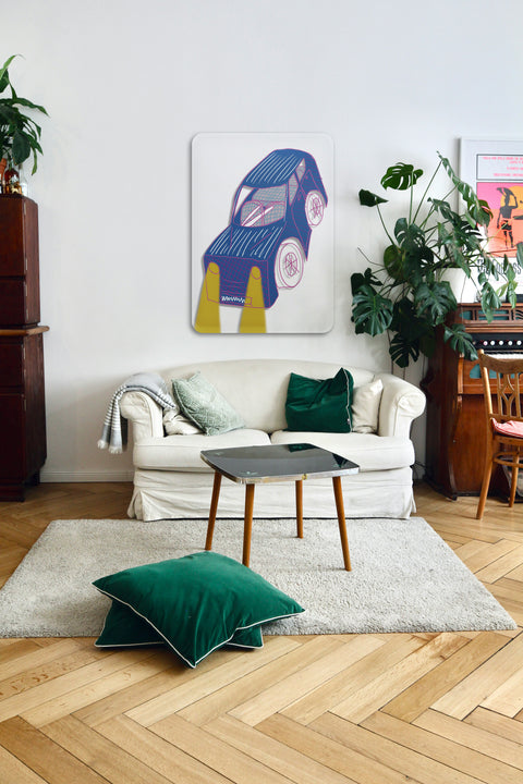Wroom Acrylic Poster