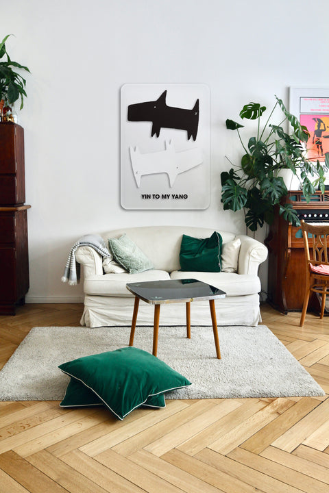 Yin Yang Acrylic Poster