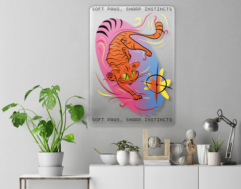 Paw Acrylic Poster