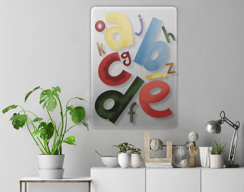 ABC's Acrylic Poster